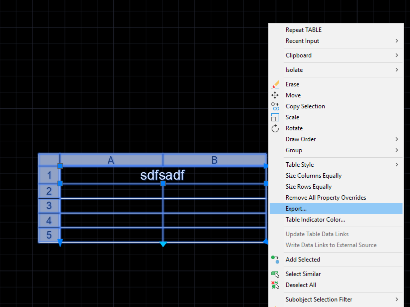 Exporting Tables to Excel in Batch - Autodesk Community - AutoCAD