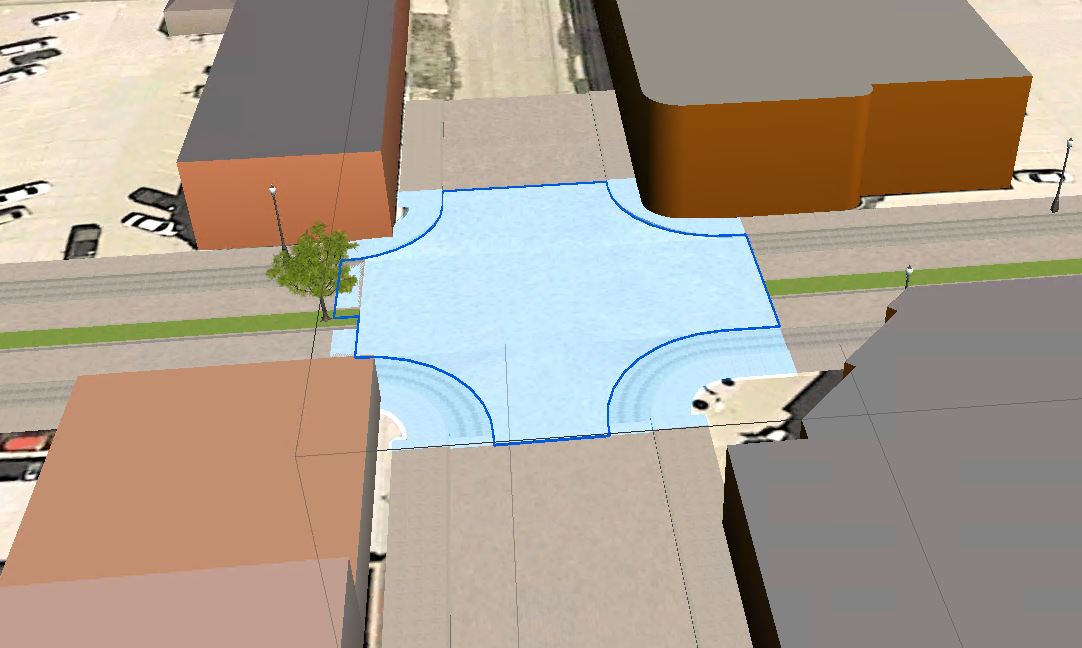Solved: Intersection not showing up correctly - Autodesk Community