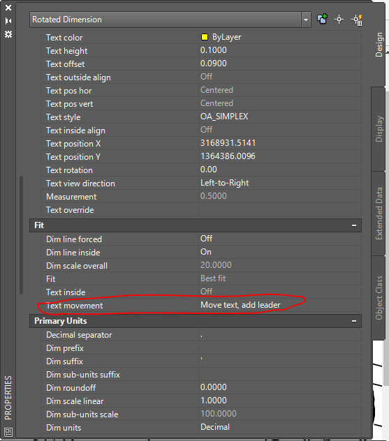 Solved: Flip Dimension text to Other Side - Autodesk Community - AutoCAD LT
