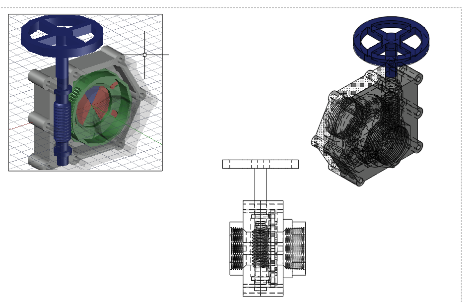 Solved: Not seeing colors of VIEWBASE in autocad layout ...