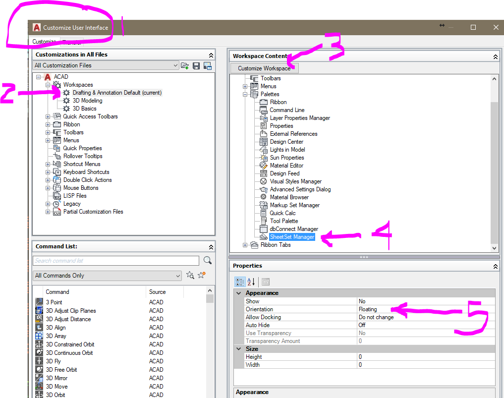 How To Move Sheet Set Manager Autodesk Community