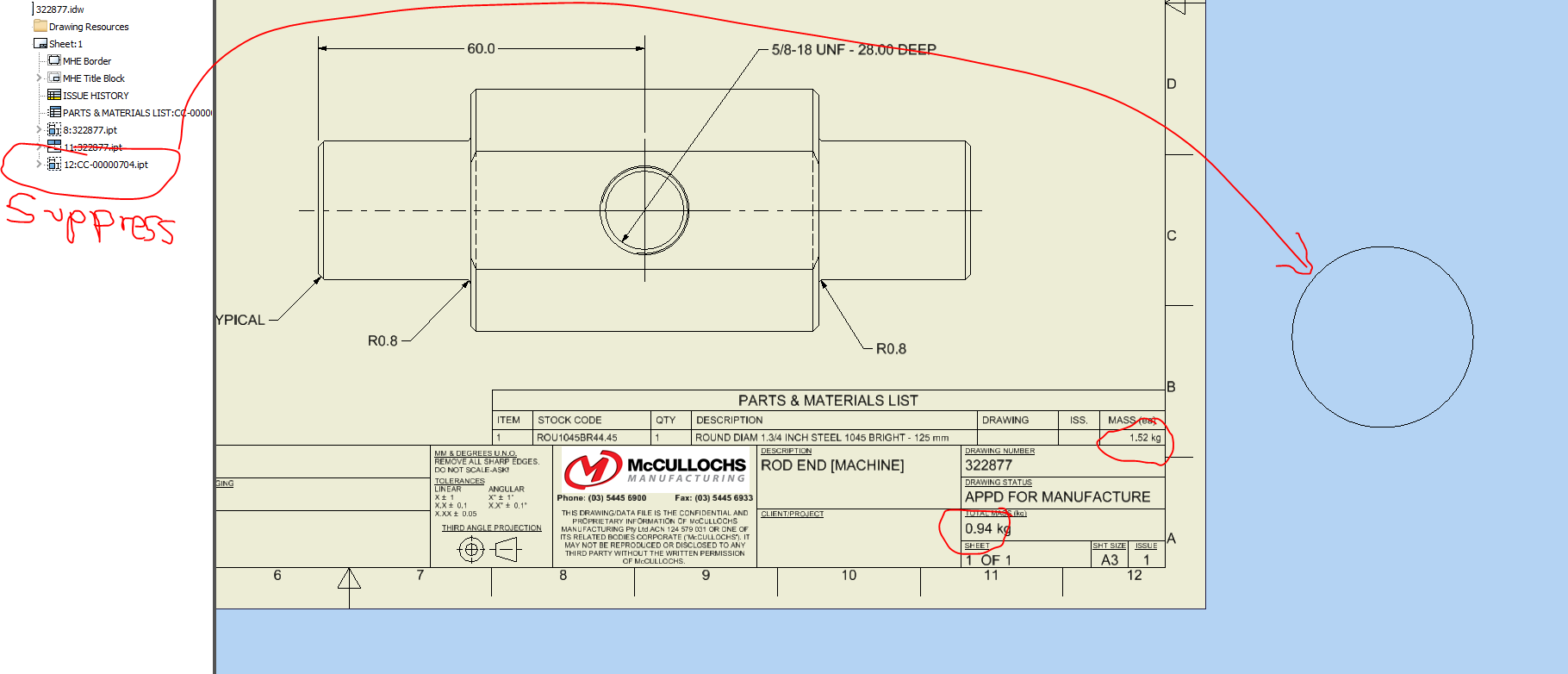 ASSY THREADS - WORKAROUND USING DERIVED CC PART - Autodesk Community