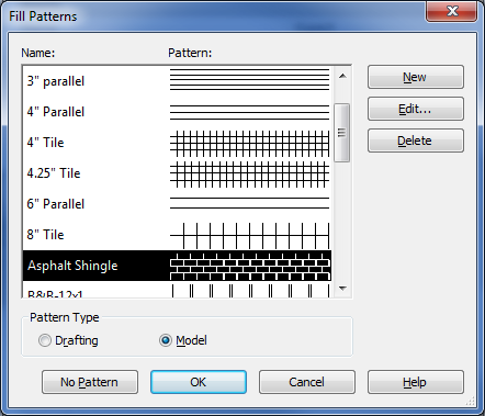 Inspektion Sikker Retningslinier Asphalt Shingles Require "Realistic", B&B Wall Pattern requires "Shaded" -  Autodesk Community - Revit Products