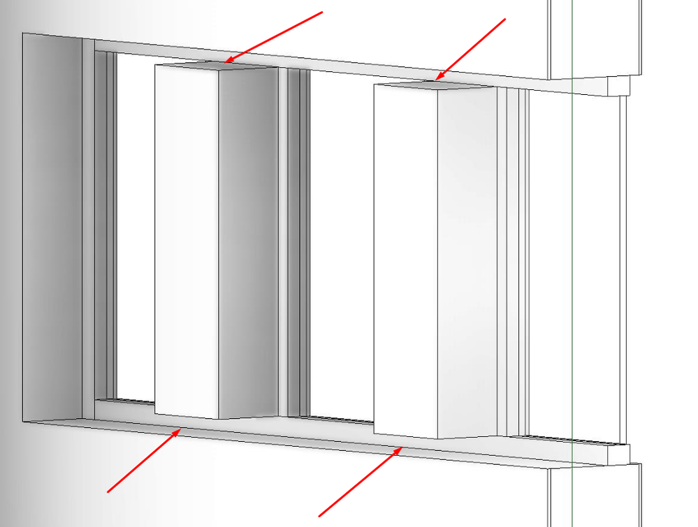 Avoid gaps for wall parts in curtain walls - Autodesk Community - Revit  Products