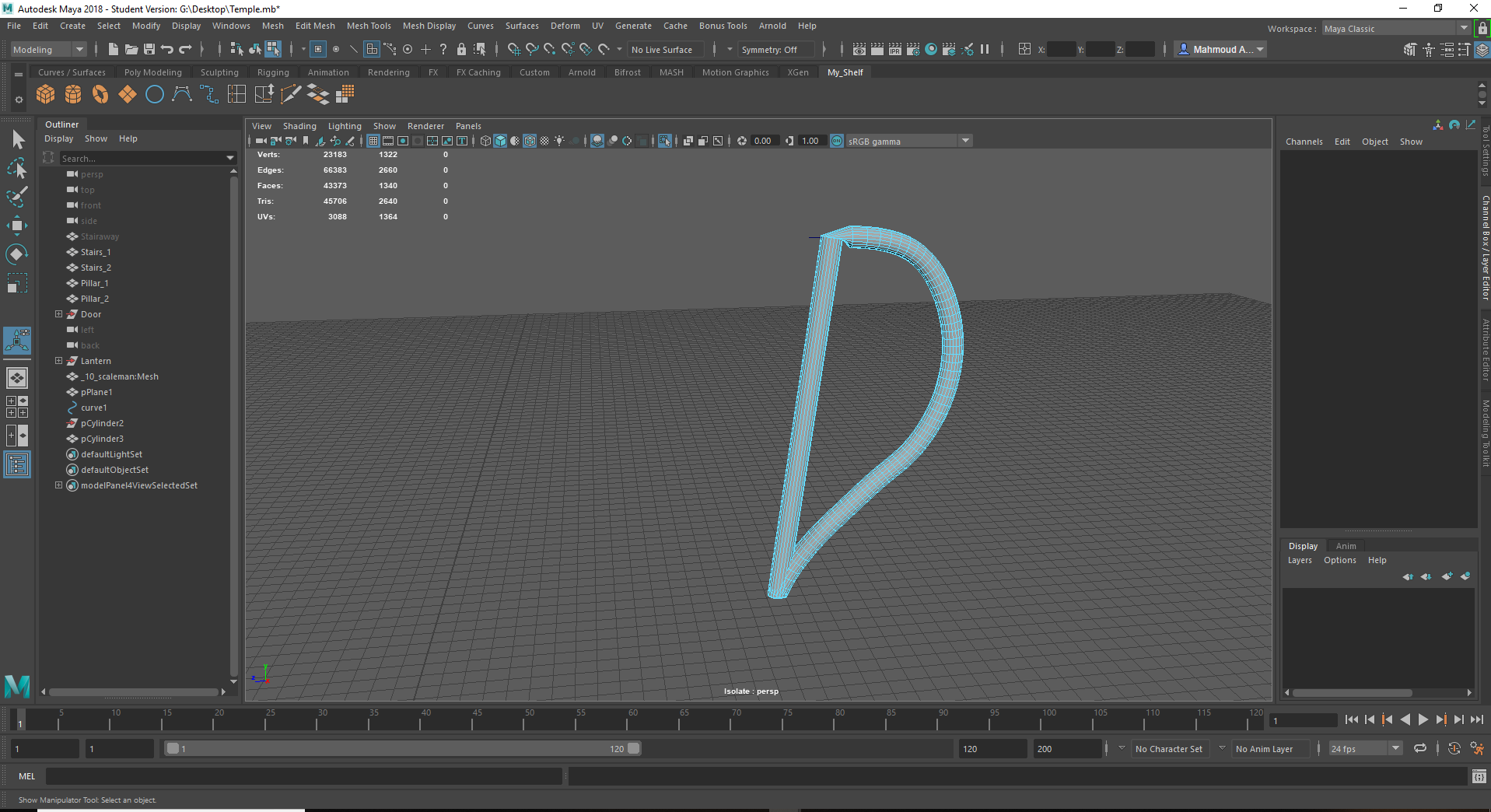 Solved: Extruding along curve bug - Autodesk Community
