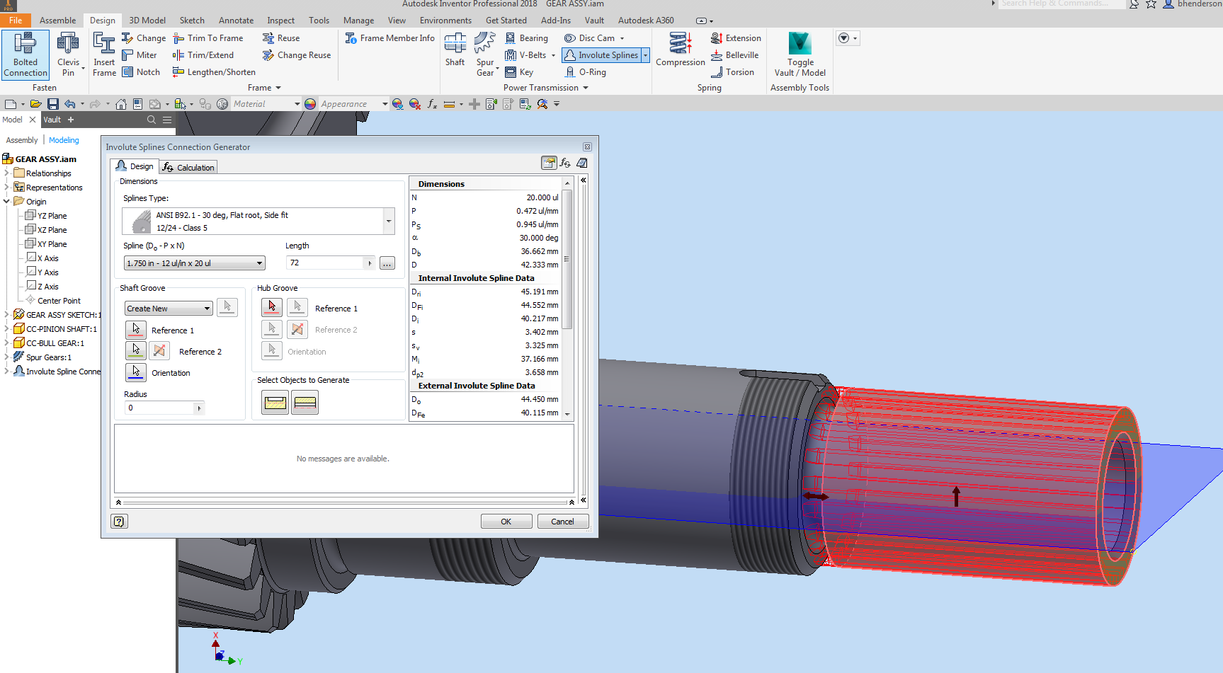 Involute Spline generator - Autodesk Community - Inventor