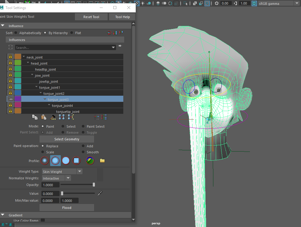 Paint skin weight tool not destroying mesh. - Autodesk Community - Maya