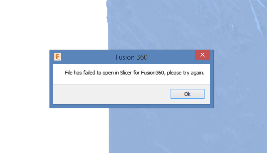 Solved File won t open in Slicer Autodesk Community Fusion