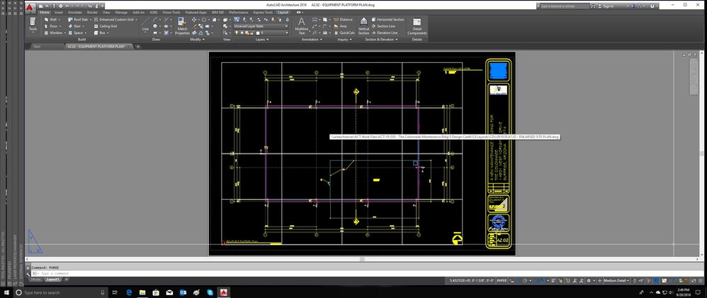 Solved: Autocad Architecture 2016 - Drawing Name in work area - Autodesk  Community - AutoCAD Architecture