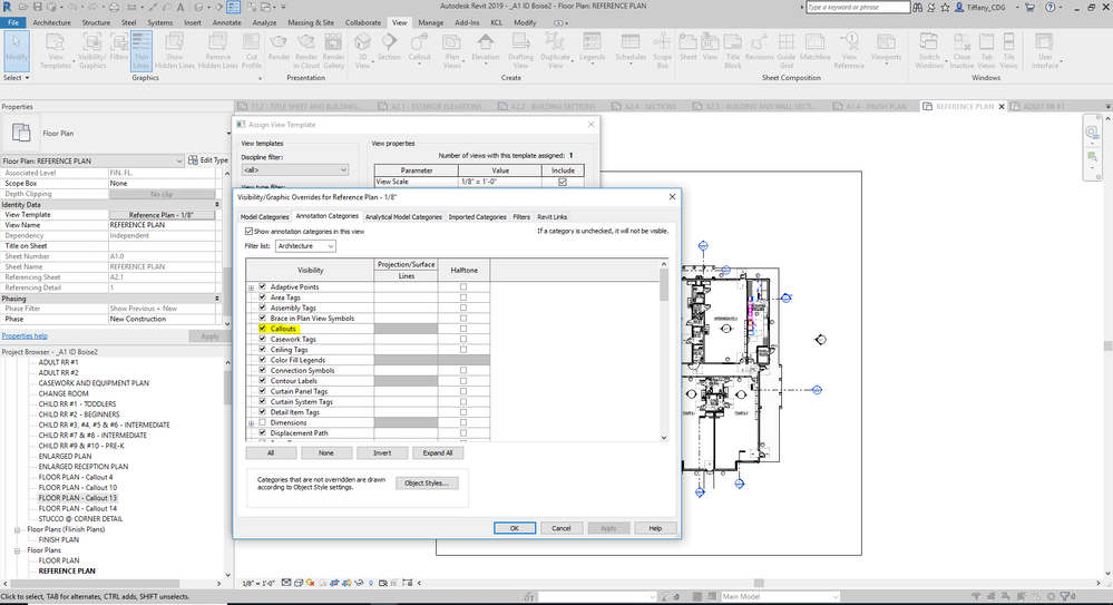 Solved: Call Out Not Showing in Plan View - Autodesk Community