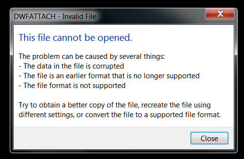 DWF Attach - Autodesk Community