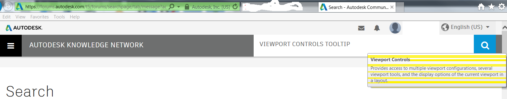 Solved: Viewport Controls Toolip - Autodesk Community