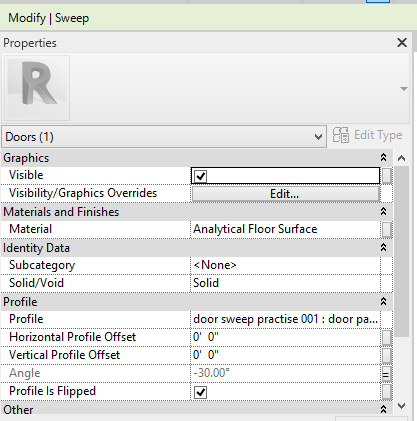 Solved: Revit 2017 upward lifting parametric door with sweep - Autodesk ...