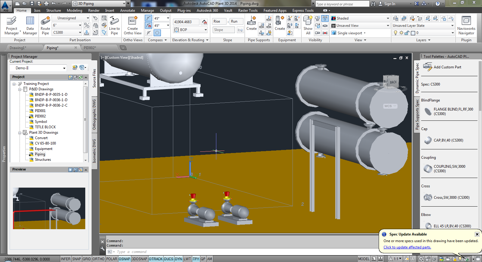 How To Make The Pipe Rest On Bop On The Beam Structure Autodesk Community Autocad Plant 3d