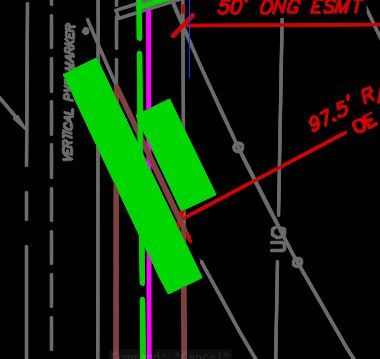 Bearing & Distance (XRef'd into Sheet)