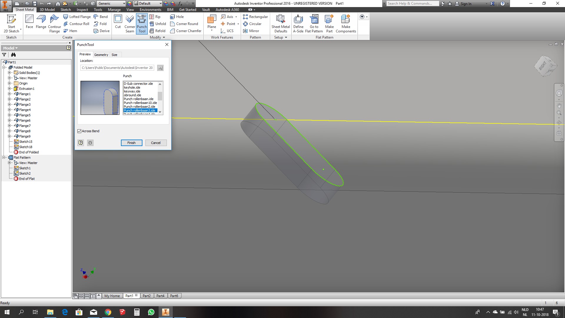 Punch Tool creation help - Autodesk Community