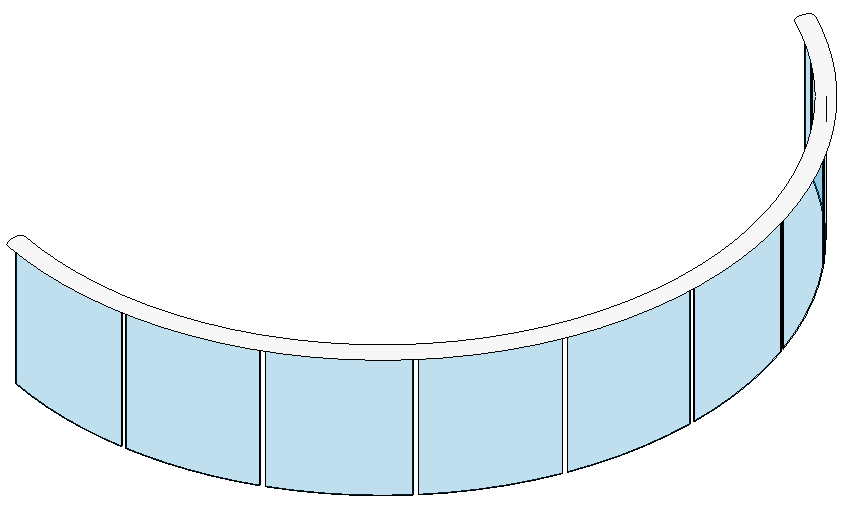 Cutting voids through a glass railing - Autodesk Community