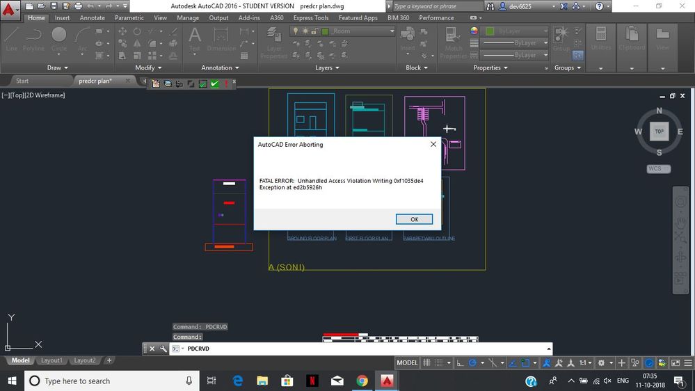 Fatal Error AutoCAD 2016 - Autodesk Community