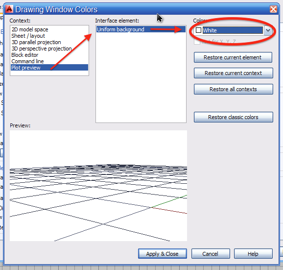 PRINT PREVIEW IS GRAY - Autodesk Community - AutoCAD