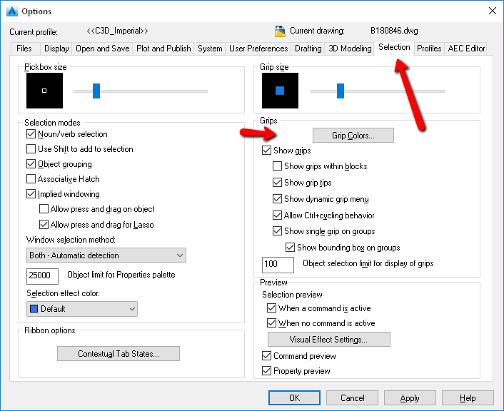 Solved: A way to turn off grip snapping? - Autodesk Community - Civil 3D