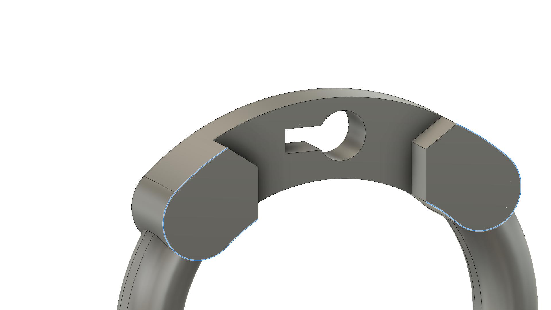Solved: Create a smooth, continuous fillet across two aligned ...