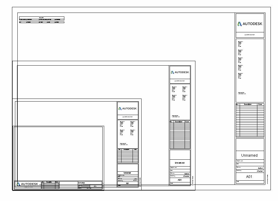 Dwg Title Block Template Download