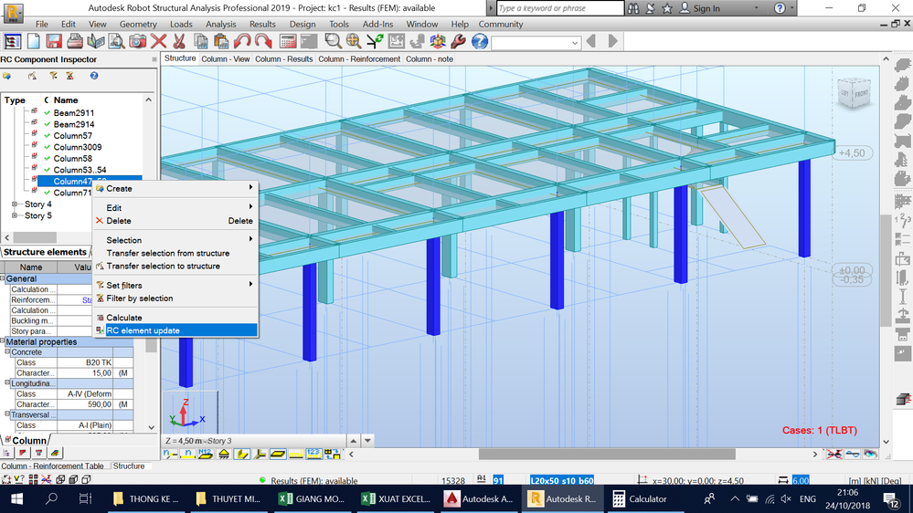 Solved: Provided Reinforcement of RC element (Column) - Autodesk Community  - Robot Structural Analysis Products