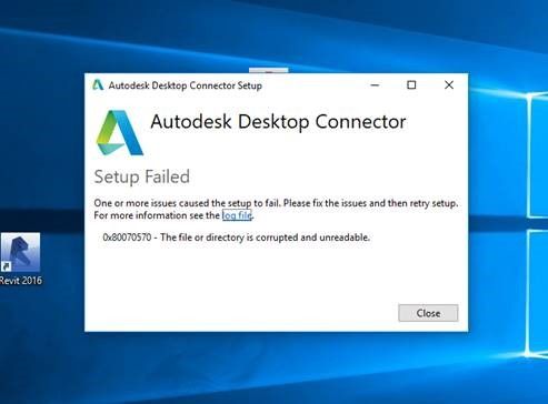 Solved: Desktop Connector Install Error - Autodesk Community - BIM 360