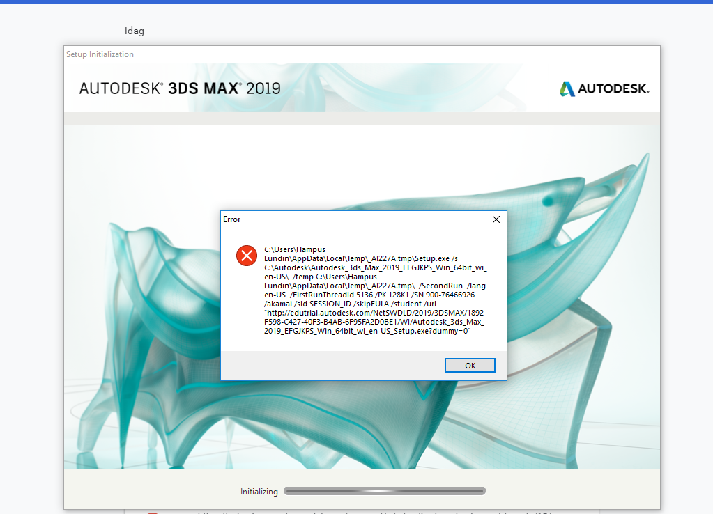 Autodesk 3ds max 2019 installer error - Autodesk Community - Subscription,  Installation and Licensing