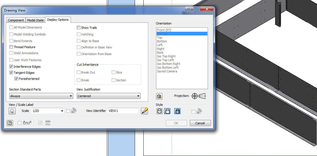 Reference parts' visibility in Drawing - Autodesk Community