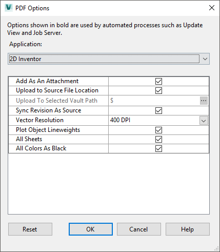Solved: 2D PDF Publishing not working in Vault 2018 - Autodesk Community