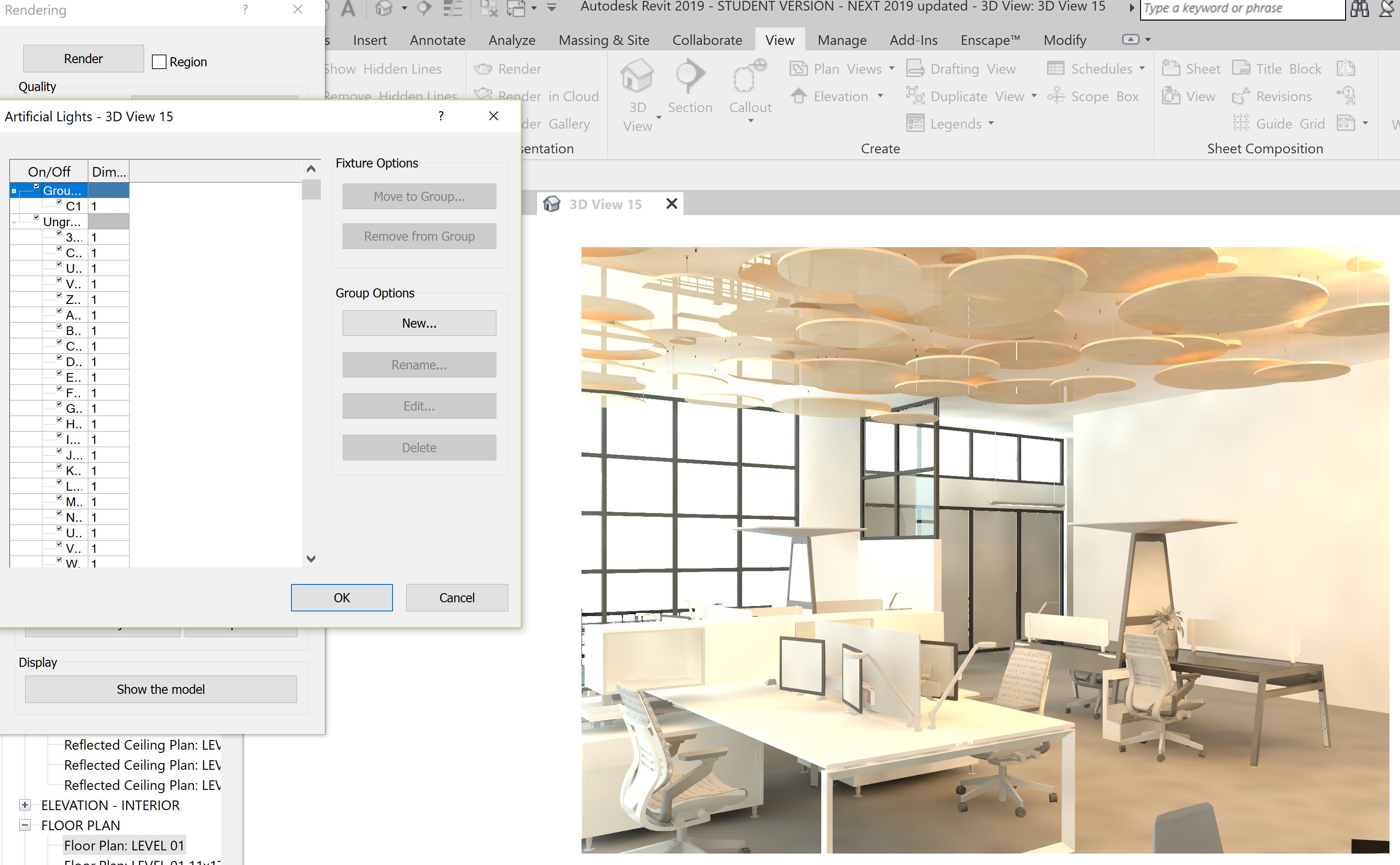 Lighting not turning on Rendering - Autodesk Community Products