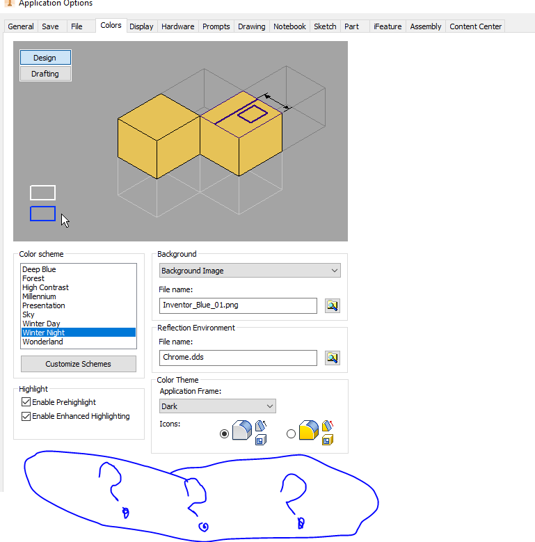 Solved: Application options has no apply button to apply the changes ...