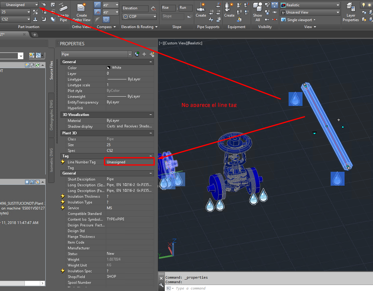 Solved Line Number Tag can't assign Autodesk Community
