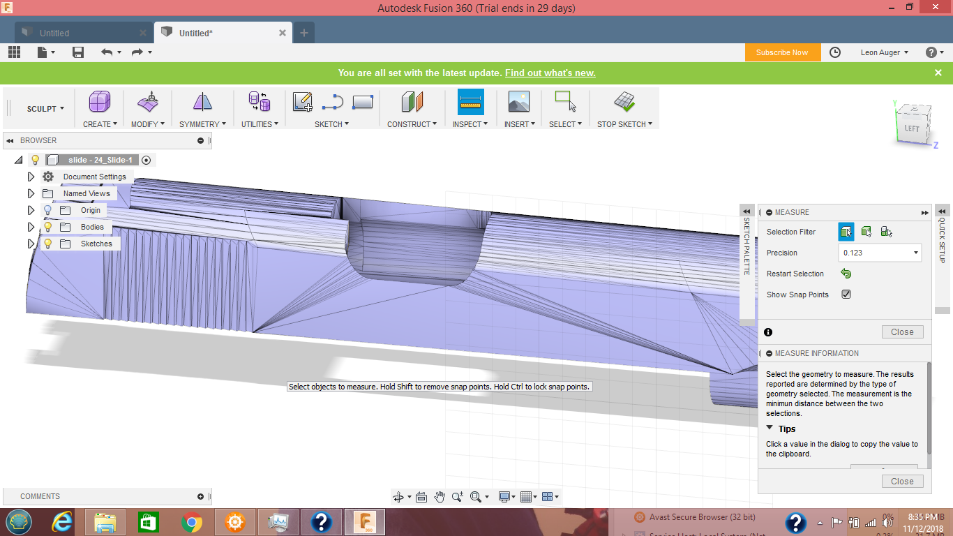 can't select a face - Autodesk Community