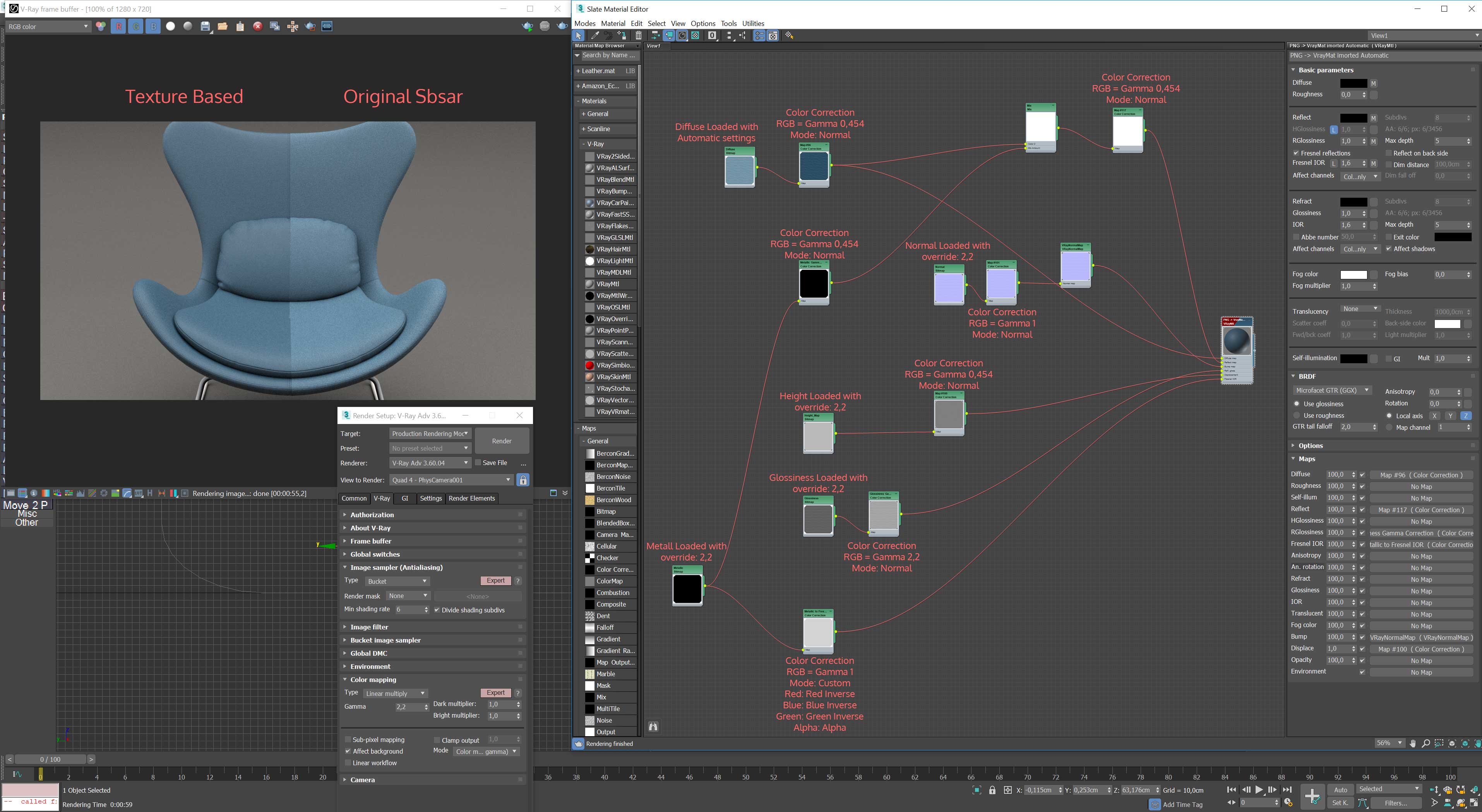 Solved: Substance Plugin for 3Ds Max / Vray - Different Results - Autodesk  Community - 3ds Max