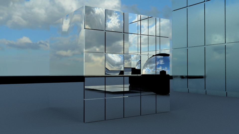 reflection distortion on glass buildings? - Autodesk Community - Maya