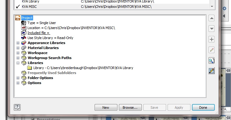Library and Project files - Autodesk Community