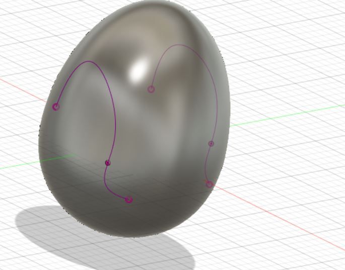 解決済み ゆで卵にスプラインを描く方法を教えてください Autodesk Community International Forums