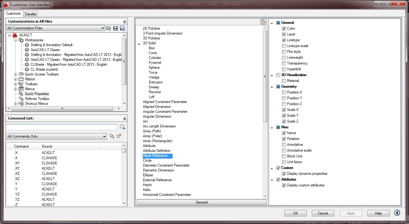 No block attributes in Quick Properties - Autodesk Community