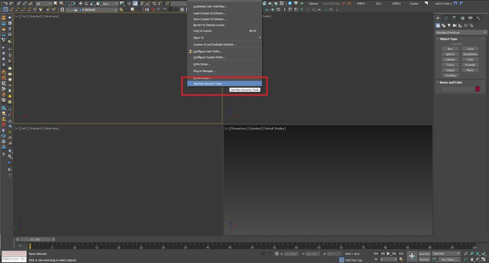 Solved corrupted CRP MAXScript is present on your system and needs to be removed. Autodesk