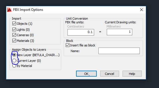 Solved: Problem importing fbx. file as a block - Autodesk Community -  AutoCAD