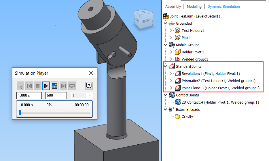 Solved: Inventor Two Joints With Slider Slot & Pin Movement - Autodesk ...