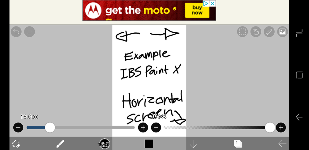 Horizontal app