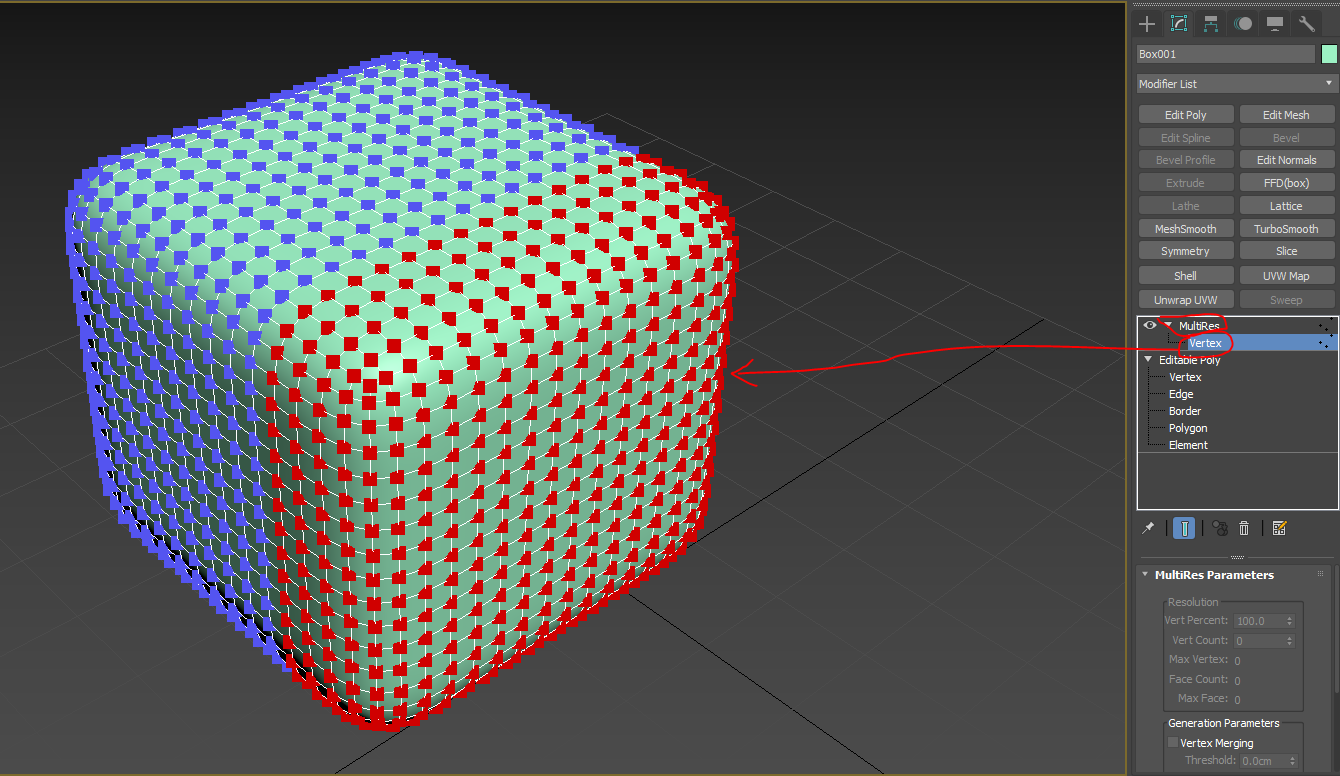 Solved: reduce polygon count in a selected area of a mesh model - Autodesk  Community - 3ds Max