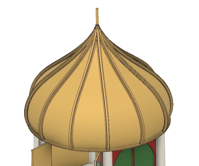Solved How to make cupola roof segments as sheet metal? Autodesk