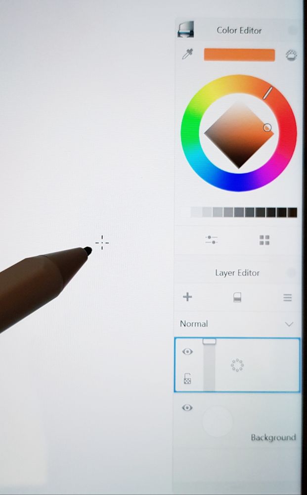 How to turn off crosshair visibility on Autodesk Sketchbook app on Surface  Go - Autodesk Community - Community Archive - Read Only