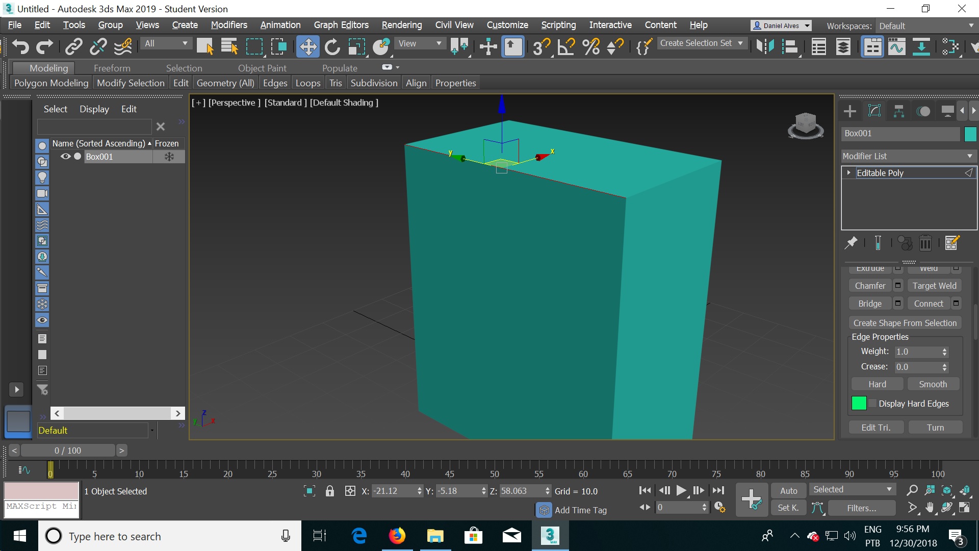 3ds max - 2019: edge selection not red - Autodesk Community - 3ds