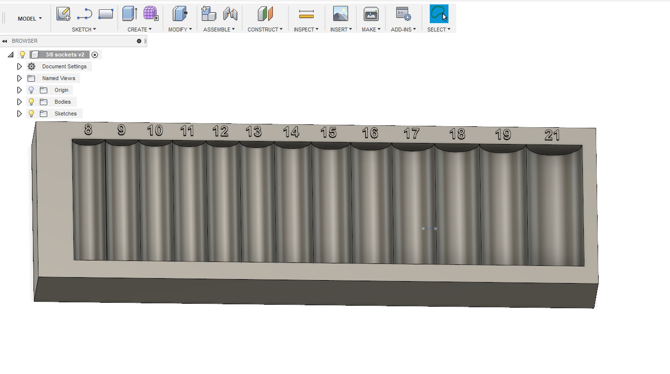 Solved: need help with socket holder design - Autodesk Community
