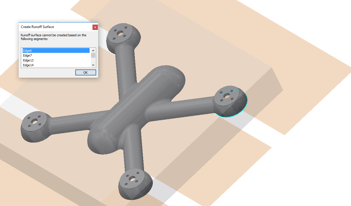 Problems creating runoff for mold - Autodesk Community